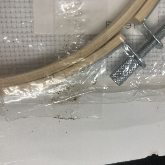 DMC Stitch Kit 6" Diameter Bicycle Counted Cross-Stitch Kit Crafts Whimsical - Picture 7 of 8